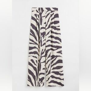 Printed Wide Leg Pant